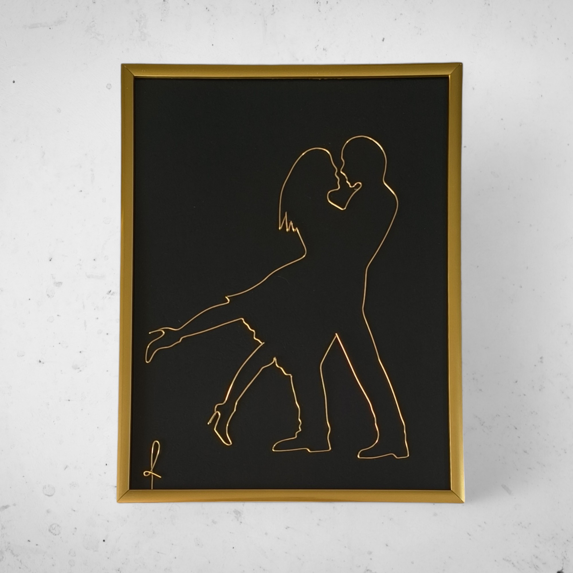 Tablou din sarma Dance