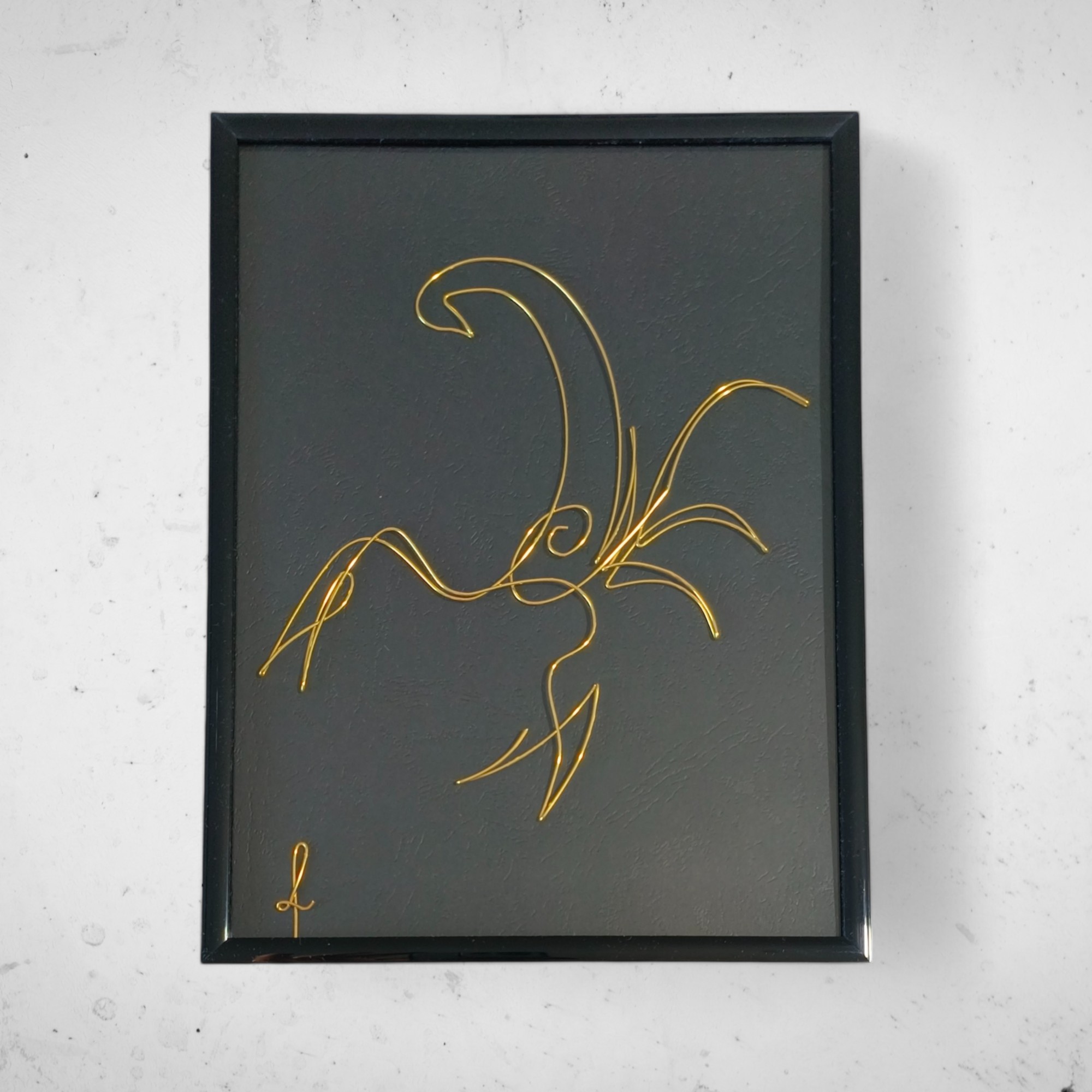 Tablou din sarma Zodie Scorpion 1