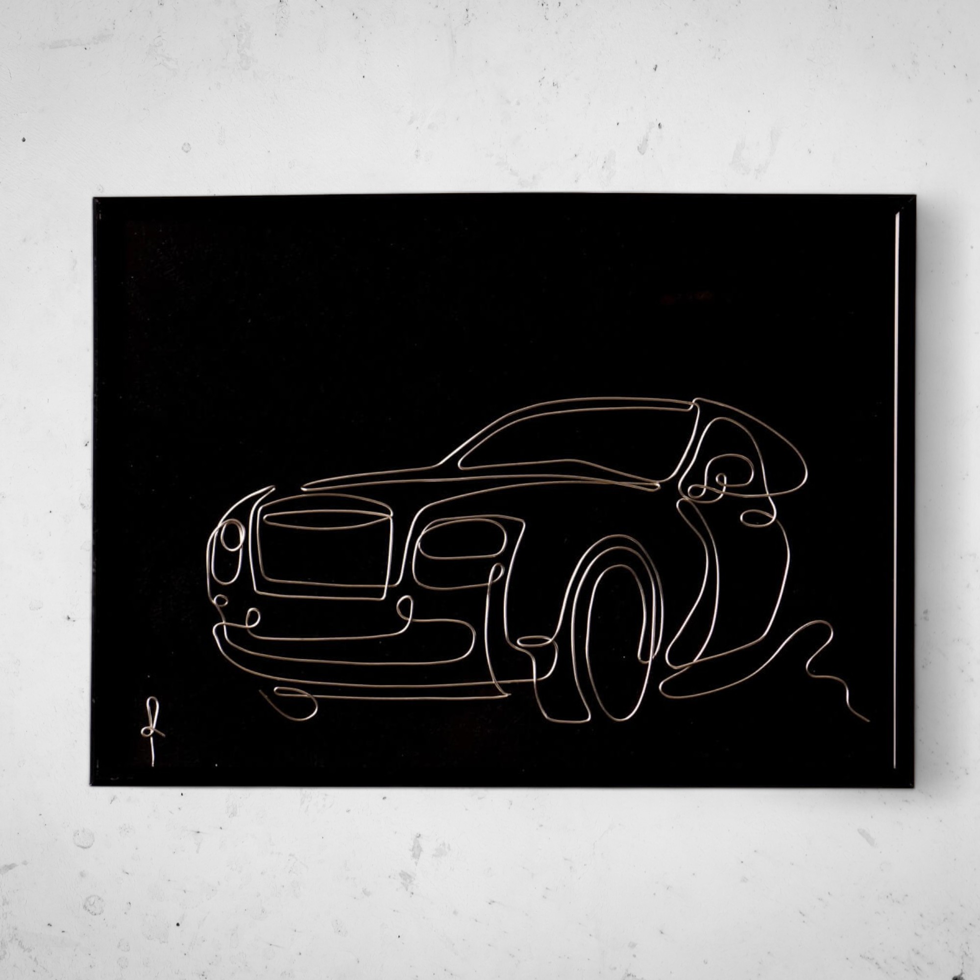 Tablou din sarma Masina chrysler