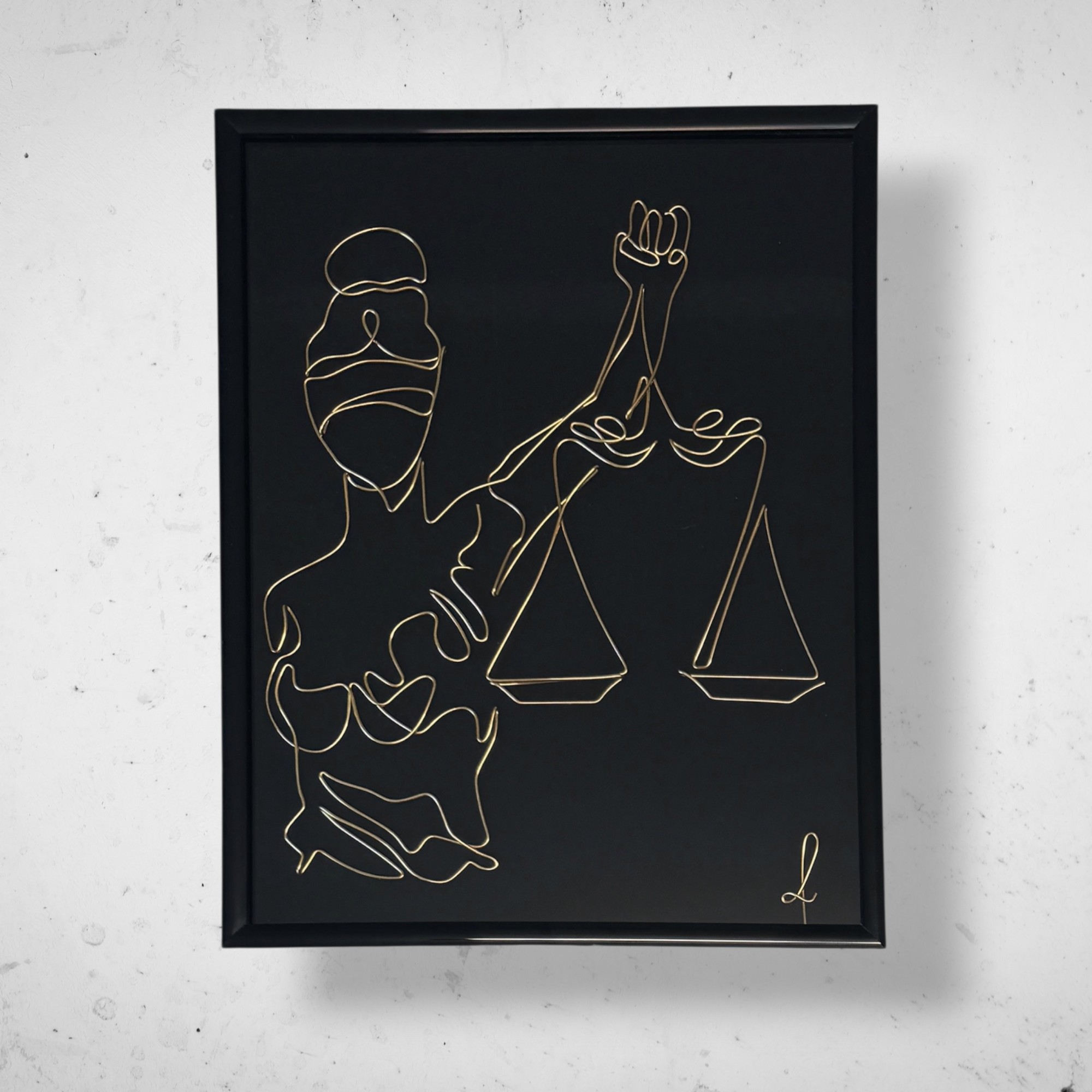 Tablou din sarma Justitie